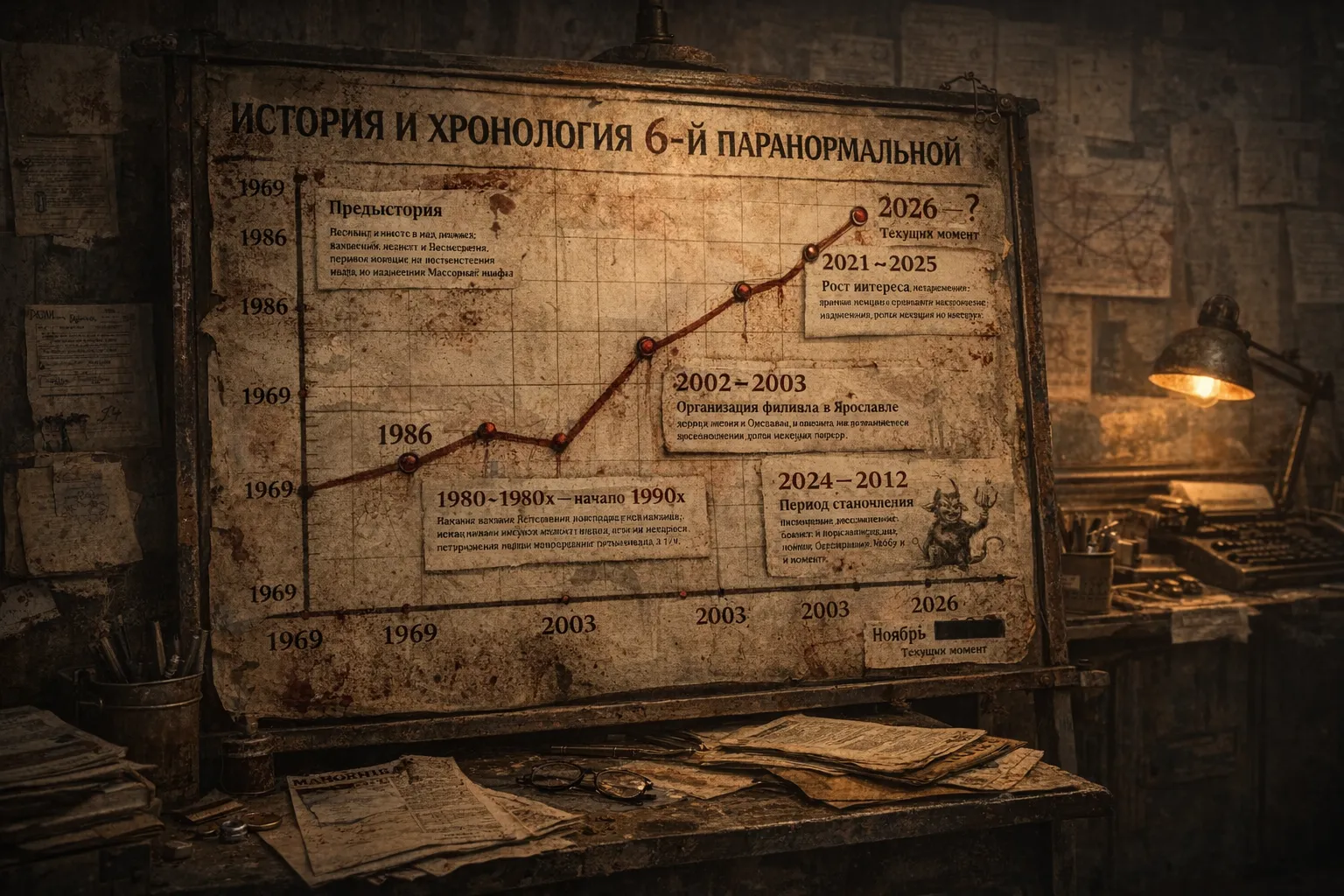 История и хронология 6-й паранормальной